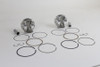 V-Twin - 11-1313 - Wiseco Tracker Series Piston Set .010 Oversize