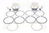 V-Twin - 11-1324 - Wiseco Tracker Series 883cc Piston Set .010 Oversize