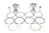 V-Twin - 11-1326 - Wiseco Tracker Series 883cc Piston Set .030 Oversize