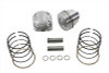 V-Twin - 11-2209 - 74 inch FLH-FX Piston Set .080 Oversize