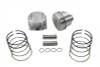 V-Twin - 11-2251 - 80 inch FLH-FX Piston Set Standard