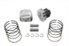V-Twin - 11-9898 - Forged .020 10:1 Compression Piston Kit