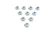 V-Twin - 12-0571 - Flexloc Nut for Rocker Arm Stud Cadmium
