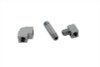 V-Twin - 12-1415 - Chrome Oil Gauge Fitting Kit