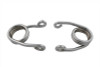 V-Twin - 13-0274 - Chrome 2 inch Seat Spring Set