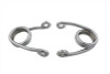 V-Twin - 13-0541 - Chrome 3 inch Torsion Seat Spring Set