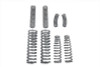 V-Twin - 13-0585 - Inner and Outer Springs Chrome