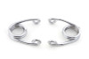 V-Twin - 13-0988 - Chrome 3 inch Hair Seat Spring Set