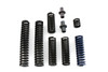 V-Twin - 13-9253 - Heavy Duty Seat Post Spring Set - Fits 1937-1948 Harley-Davidson UL, 1941-1980 FLH, 1936-1940 EL, 1936-1973 G, 1936-1952 W, 1941-1980 FL