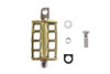 V-Twin - 17-0303 - Skeleton Kick Starter Pedal Brass