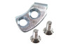 V-Twin - 17-0420 - Bumper Plate and Screw Kit - Fits 1971-1977 Harley-Davidson FX, 1937-1948 UL, 1936-1940 EL, 1941-1977 FL