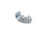 V-Twin - 17-0420 - Bumper Plate and Screw Kit - Fits 1971-1977 Harley-Davidson FX, 1937-1948 UL, 1936-1940 EL, 1941-1977 FL