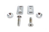 V-Twin - 2000-6 - Chrome Swingarm End Plate Adjuster Hardware Kit