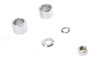 V-Twin - 2036-5 - Front Axle Spacer Kit Smooth Style Chrome V-Twin - 2036-5 - Front Axle Spacer Kit Smooth Style Chrome