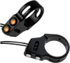 Joker Machine - Dual Rat Eye LED Turn Signals - Fork Mount - Black or Chrome