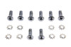 V-Twin - 2099-16 - Tappet Block Screw Kit Chrome