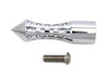 V-Twin - 21-0358 - Chrome Agostinni Shifter Footpeg Spike Style