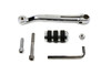 V-Twin - 21-0572 - Shifter Arm with Cats Paw Footpeg - Fits 1957-1970 Harley-Davidson XL