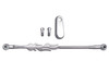 V-Twin - 21-0686 - Chrome Flame Style Shifter Rod Kit