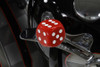 V-Twin - 21-0937 - Red Dice Style Shifter Knob - Fits 1941-1984 Harley-Davidson FL, 1936-1973 G, 1936-1952 W