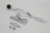 V-Twin - 21-0995 - Chrome Tank Hand Shifter Kit