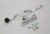 V-Twin - 21-0995 - Chrome Tank Hand Shifter Kit - Fits 1936-1950 Harley-Davidson EL, 1941-1950 FL