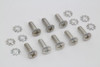 V-Twin - 2100-16 - Tappet Block Screw Kit Cadmium