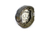 V-Twin - 22-0074 - Rear Mechanical Brake Backing Plate Kit Chrome - Fits 1937-1948 Harley-Davidson VL, 1936-1940 EL, 1941-1957 FL