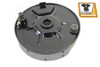 V-Twin - 22-0075 - Rear Mechanical Brake Backing Plate Kit Black - Fits 1937-1948 Harley-Davidson VL, 1936-1940 EL, 1941-1957 FL