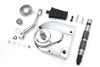 V-Twin - 22-0218 - Kick Starter Conversion Kit Chrome - Fits 1991-2003 Harley-Davidson XL