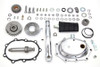 V-Twin - 22-0302 - Complete Kick Starter Kit Polished - Fits 1937-1948 Harley-Davidson UL, 1971-1984 FX, 1936-1940 EL, 1941-1984 FL