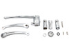 V-Twin - 22-0434 - Chrome Brake and Shifter Lever Set - Fits 2023-2024 Harley-Davidson FL