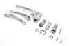 V-Twin - 22-0434 - Chrome Brake and Shifter Lever Set - Fits 2023-2024 Harley-Davidson FL