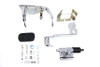 V-Twin - 22-0512 - Brake Control Kit with Chrome Master Cylinder