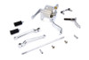 V-Twin - 22-0521 - FLST Shifter Control Kit Chrome - Fits 2000-2006 Harley-Davidson FLSTF, FLSTS, FLST