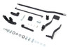 V-Twin - 22-0561 - Black Forward Control Kit - Fits 2006-2017 Harley-Davidson FXD