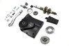 V-Twin - 22-0589 - Kick Starter Conversion Kit Black