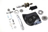 V-Twin - 22-0589 - Kick Starter Conversion Kit Black