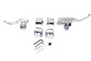 V-Twin - 22-0600 - Handlebar Control Kit Chrome - Fits 2015-2017 Harley-Davidson FLST, FXSB, FXST, FLS