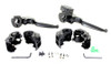 V-Twin - 22-0601 - Handlebar Control Kit Black - Fits 2015-2017 Harley-Davidson FLST, FXSB, FXST, FLS