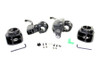 V-Twin - 22-0601 - Handlebar Control Kit Black - Fits 2015-2017 Harley-Davidson FLST, FXSB, FXST, FLS