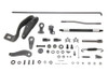V-Twin - 22-0668 - Parkerized Brake Control Kit Mechanical - Fits 1936-1948 Harley-Davidson UL, 1936-1940 EL, 1941-1957 FL