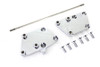 V-Twin - 22-0675 - Extended Forward Control Kit Chrome - Fits 2000-2017 Harley-Davidson FLST, FXST