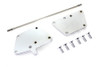 V-Twin - 22-0675 - Extended Forward Control Kit Chrome - Fits 2000-2017 Harley-Davidson FLST, FXST