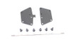 V-Twin - 22-0677 - Extended Forward Control Kit Black - Fits 2000-2017 Harley-Davidson FLST, FXST
