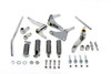 V-Twin - 22-0700 - Forward Control Kit Chrome - Fits 1957-1974 Harley-Davidson XLH, XLCH