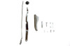 V-Twin - 22-0725 - Chrome Tank Hand Shifter Control Kit - Fits 1947-1964 Harley-Davidson FL, 1937-1973 G