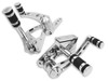 V-Twin - 22-0760 - Billet Forward Control Kit Chrome
