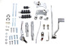V-Twin - 22-0766 - Forward Control Kit Chrome - Fits 1986-1990 Harley-Davidson XL (4-Speed)