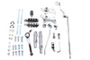 V-Twin - 22-0766 - Forward Control Kit Chrome - Fits 1986-1990 Harley-Davidson XL (4-Speed)